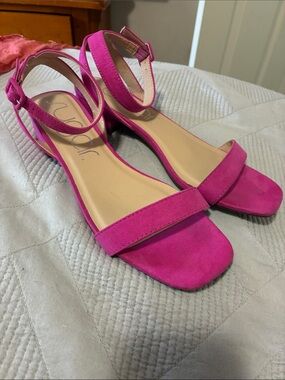 Sugar Bright Fuchsia Ankle-Strap Sandals